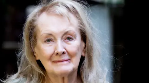 Portrait of Annie Ernaux in Italy in 2022