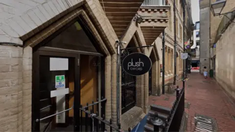 Google Street View The entrance to a night club located down an alleyway