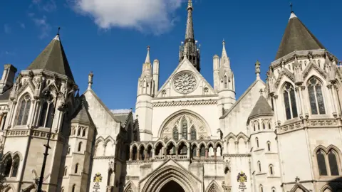 The Royal Courts of Justice in London