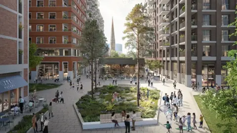 The Hill Group Artist's impression of the Coventry development