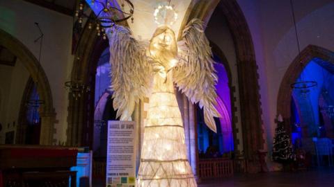 Angel of Hope sculpture 