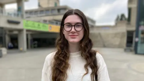 Andy Trigg/BBC Student Poppy Wyeth