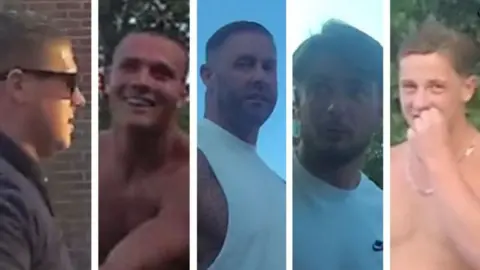 Hampshire & Isle of Wight Constabulary Hampshire Constabulary handout photos of various people