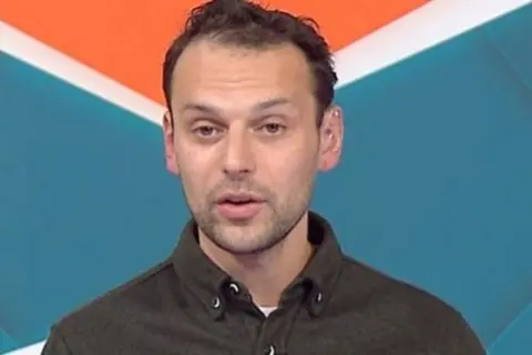 Josh Simons during his Newscast interview