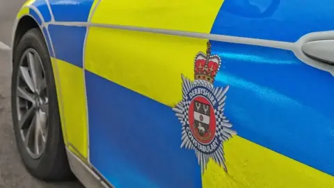 Derbyshire Police car