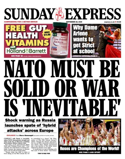  "Nato must be solid or war is 'inevitable'".