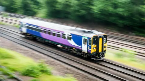 PA Media A Northern train