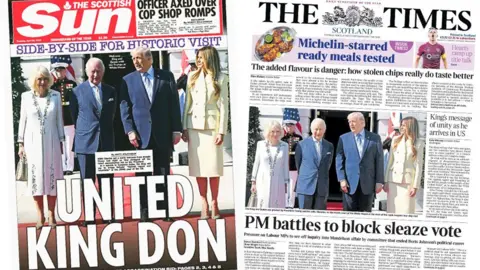 Front pages