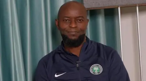 Nigeria coach Finidi George