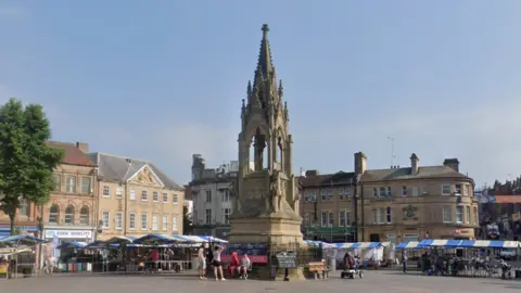 Google A Streetview image of Market Place in Mansfield.
