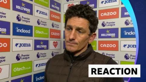 Keith Andrews in post match interview