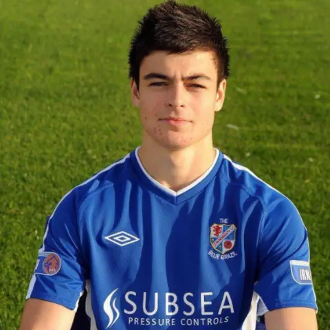 COWDENBEATH FC Jack Morris at Cowdenbeath