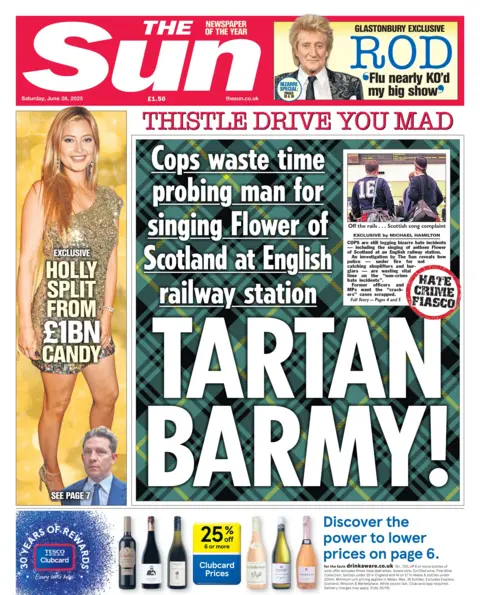  "Tartan barmy!"
