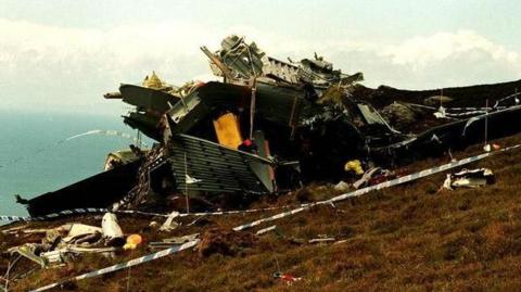 RAF Chinook ZD576 crash site
