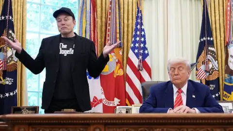 Trump and Musk in the Oval Office