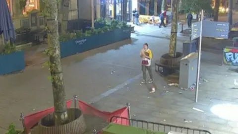 CPS CCTV footage of sex attacker Leo Payne in Swansea city centre