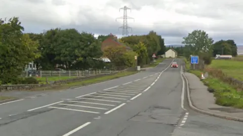 Google Streetview The A6 near Buxton