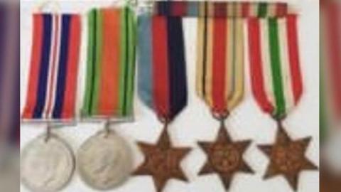 World War Two medals