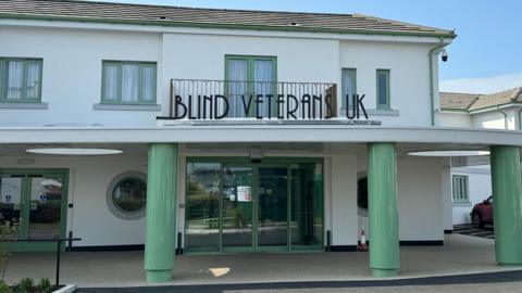 The blind veterans uk centre from the outside 