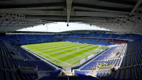 PA Media A general view inside the Select Car Leasing Stadium ahead of the Sky Bet League One match between Reading and Cardiff City
