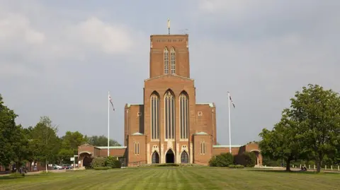 Getty Images The outside of Guildford Cathedral