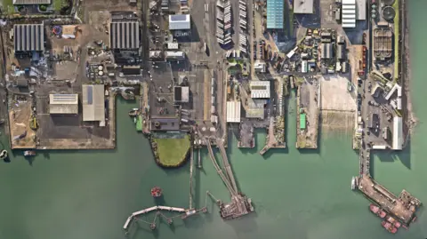 Milford Haven Port Authority A bird's eye view of Pembroke Harbour