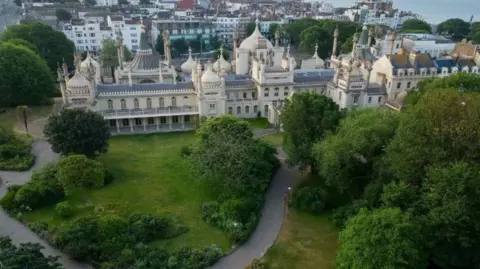 National Heritage Lottery Fund Royal Pavilion Garden, Brighton 