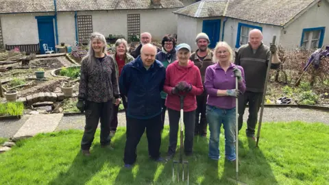 BBC Volunteers at St Ronan's Wells 