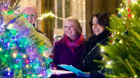 BBC Christmas tree festival judges