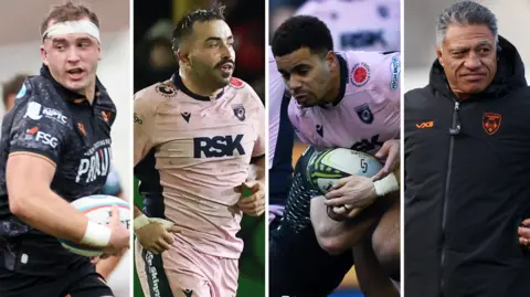 Morgan Morse, Liam Belcher, Ben Thomas and Filo Tiatia were all heavily involved in another action-packed weekend of European rugby