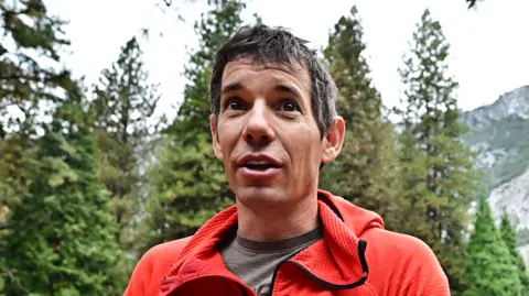 US climber Alex Honnold (file picture)