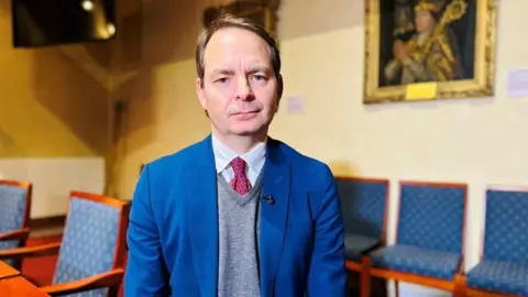 BBC Senior vice-principal Karl Leydecker 