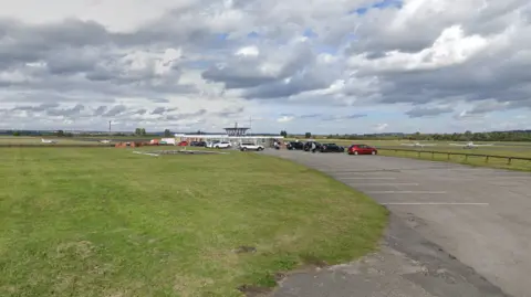 Google A Google streetview image of Tollerton Airfield.