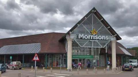 Google Maps The Morrisons store in Tewkesbury