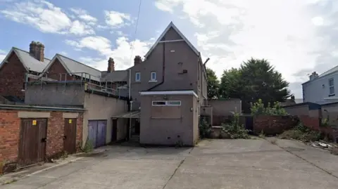 A Google Street View screenshot of the former Nalgo club