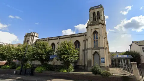 Google Street view of The Trinity Church in Cheltenham