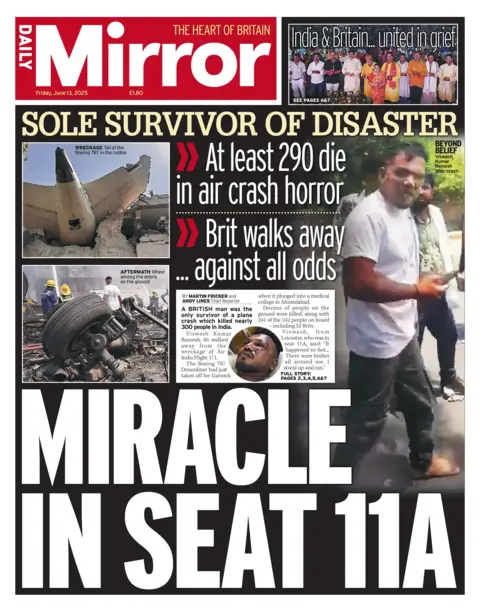  "Miracle in seat 11A". 