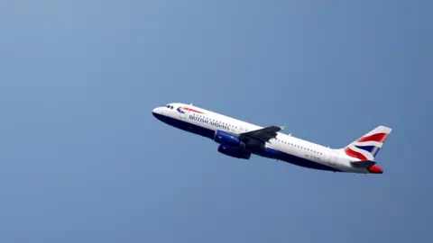 Reuters British Airways Airbus A320 aircraft in sky