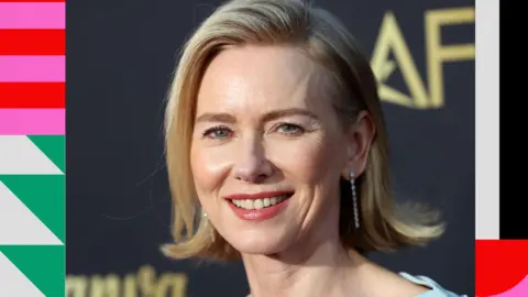 Getty Images Naomi Watts menghadiri Gala Tribute Penghargaan Prestasi Kehidupan AFI ke-49 