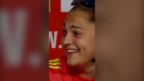 Poppy Soper laughing