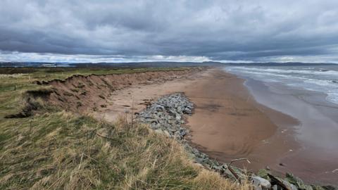 Montrose Golf club has lost seven metres to the sea in the past year alone