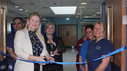 Official opening of Redcar's endoscopy clinic