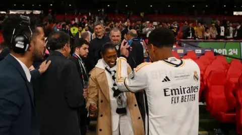 UEFA/Getty Images Jude Bellingham and mother Denise