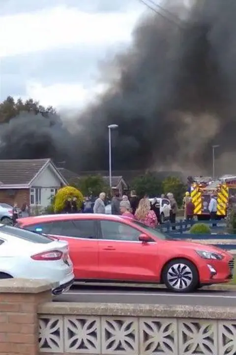 Submitted Fire in Chapel St Leonards