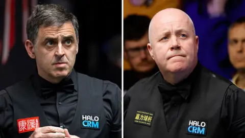 Ronnie O'Sullivan and John Higgins have 11 World Championship titles between them