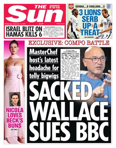  "Sacked Wallace sues BBC".