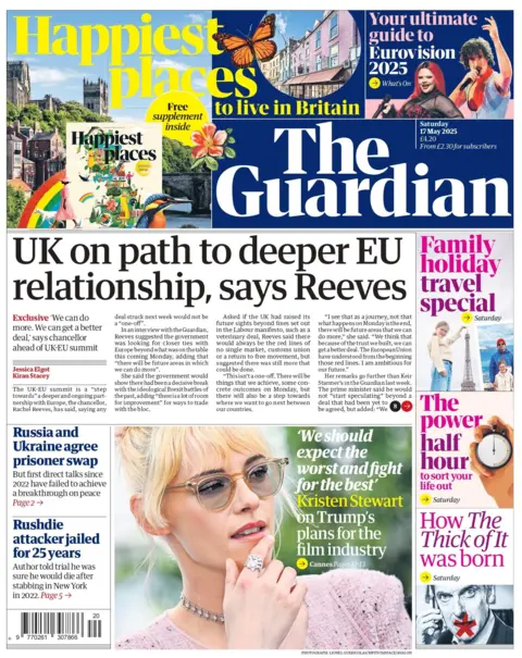  "UK on Path to deeper EU relationship, says Reeves".