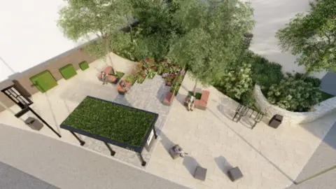 Charnwood Borough Council Bull Ring impression