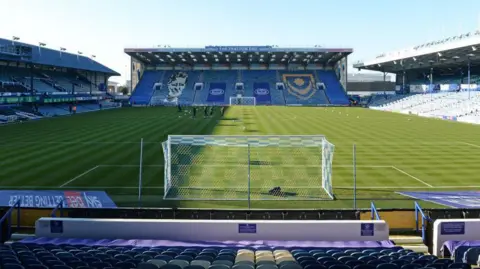 Getty Images Portsmouth FC's Fratton Park stadium 