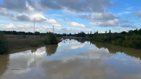 BBC/Tony Fisher A421 at Marston Moretaine in Bedfordshire